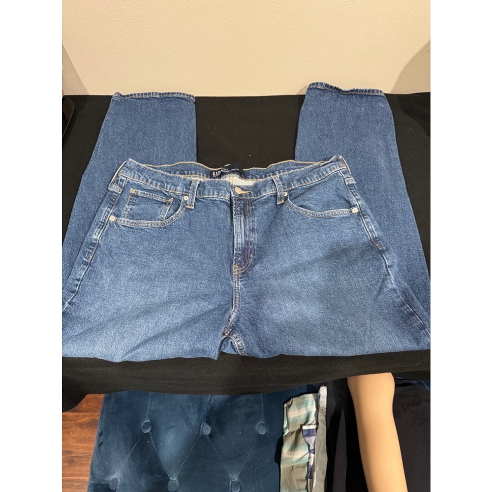 Women's Gap Jeans 18/34 regular 90’s loose fit zip fly Blue EUC